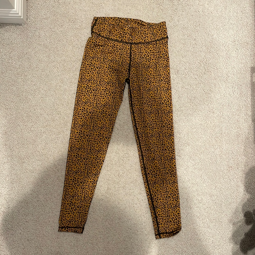 Leopard print leggings girls